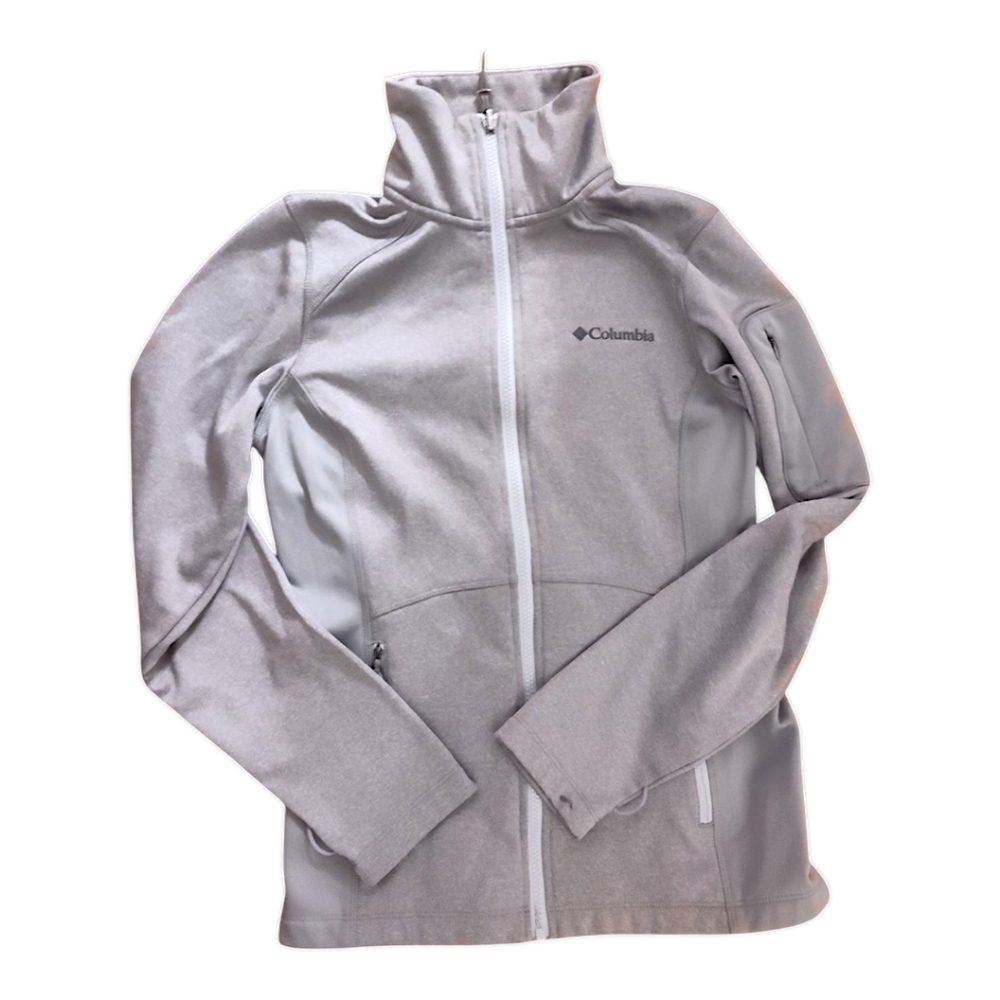Women's Gray Columbia Zip Up Jacket(3 For $20 Item)